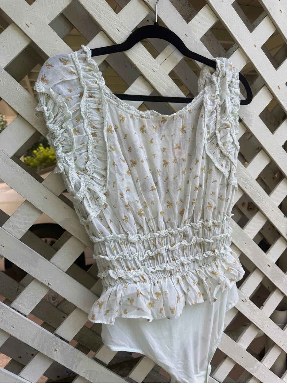 Free people Feel Good Bodysuit
